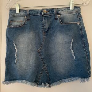 Jean skirt - small